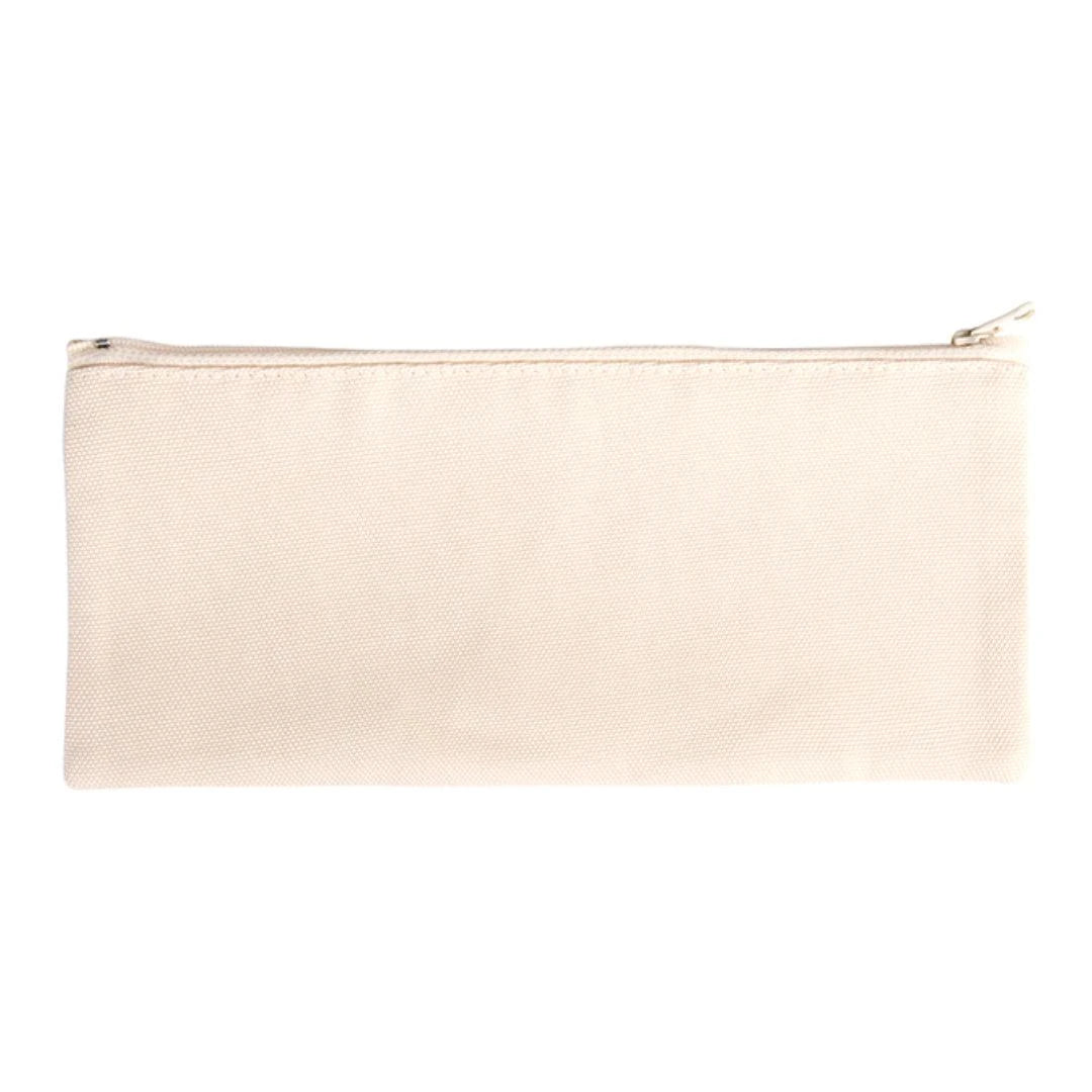 Personalised Canvas Pencil Case