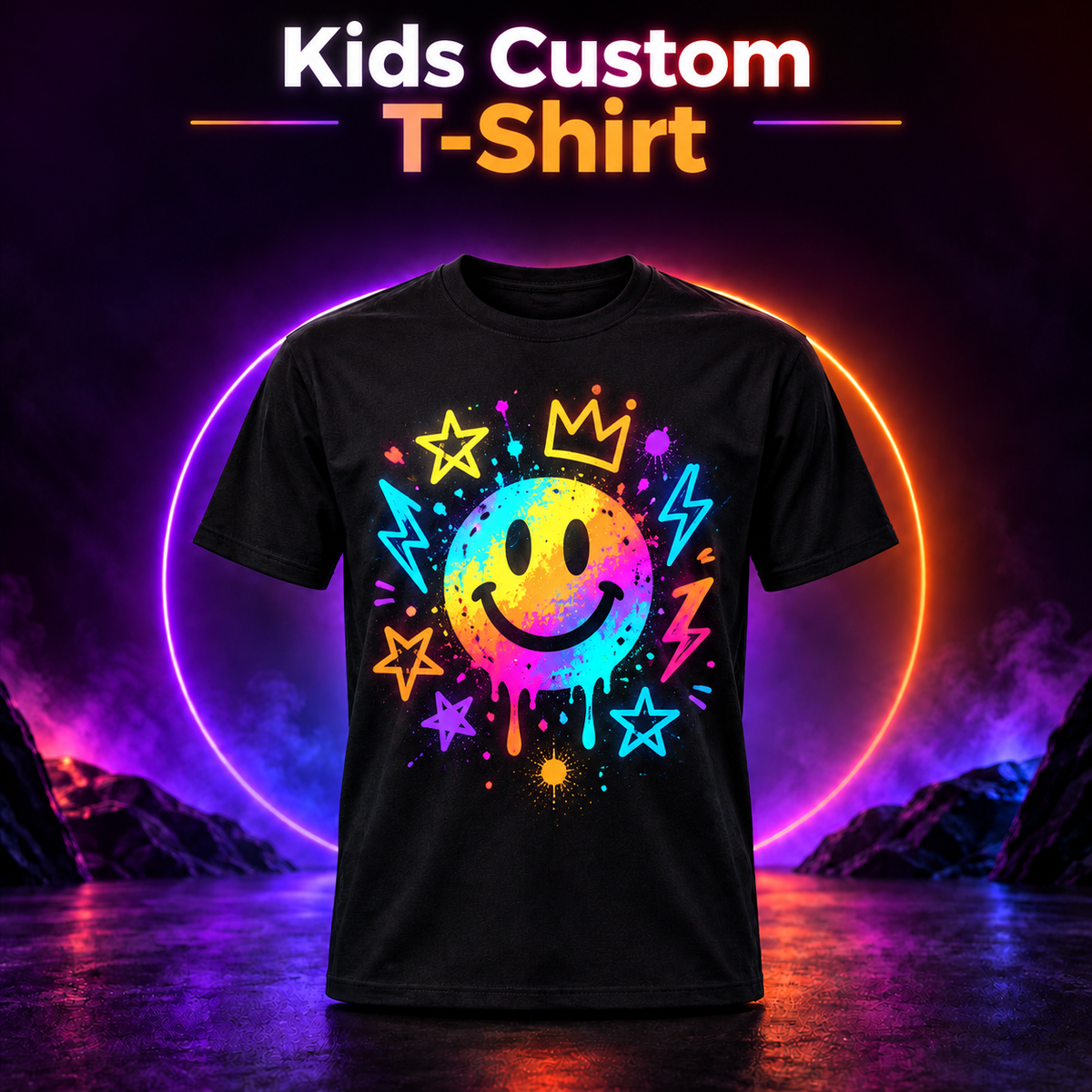 Kids Custom Print T-shirt