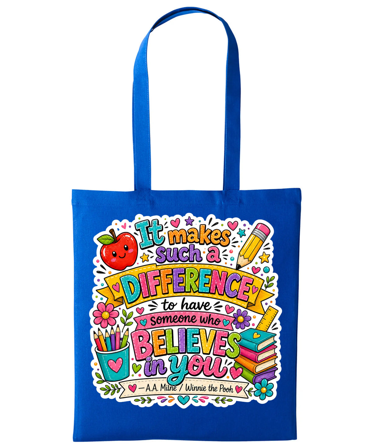 It makes such a difference Teacher Tote Bag