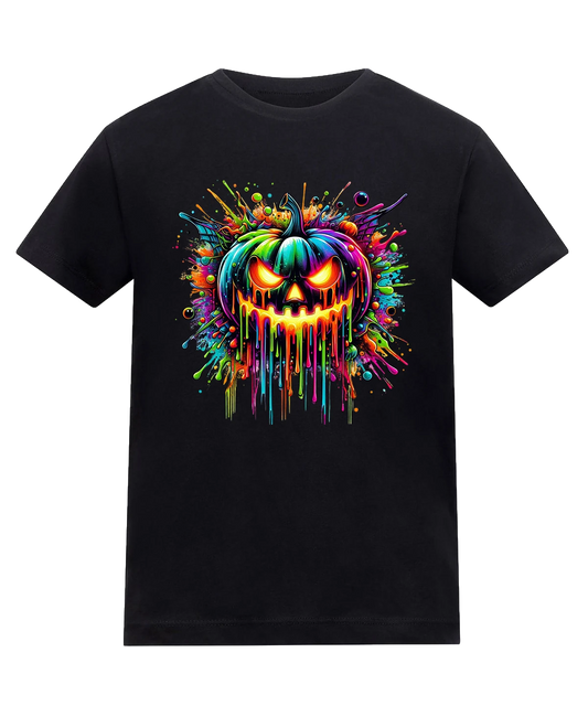 Rainbow Halloween Pumpkin