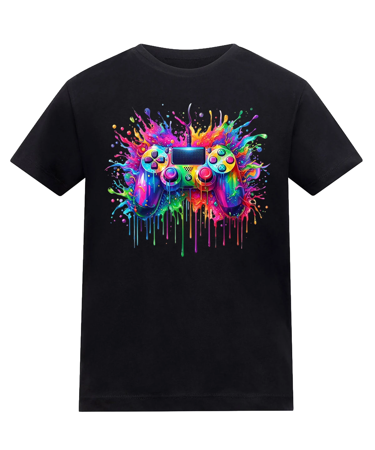 Colour Splash Gaming Controller Shirt