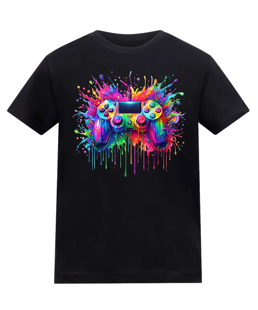 Colour Splash Gaming Controller Shirt