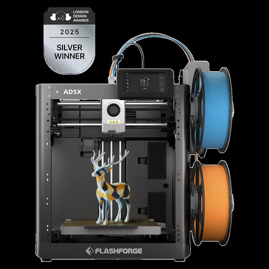 Flashforge AD5X – Multicolor 3D Printer for High-Speed, Full-Color Printing