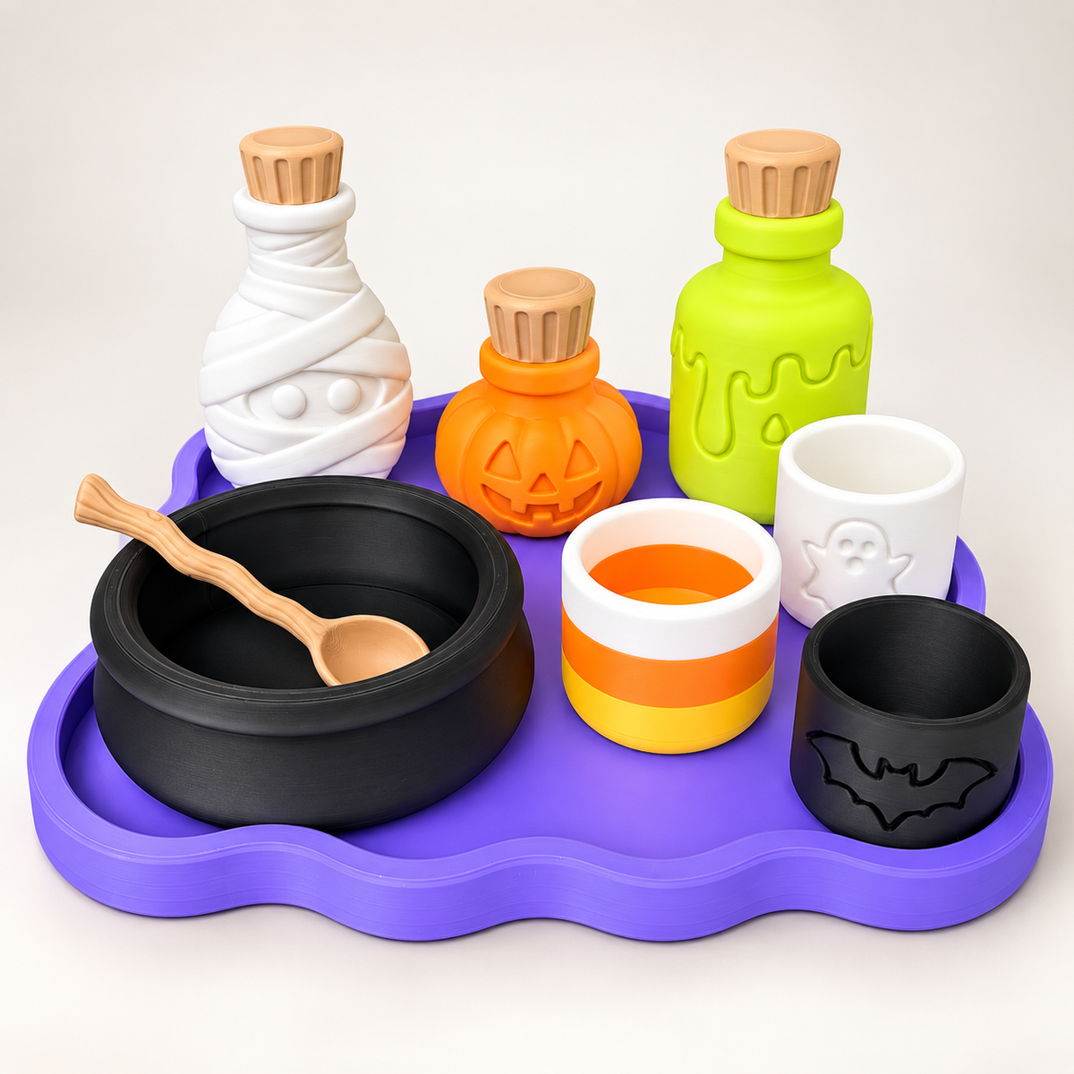Halloween Potion Play Set – 3D Printed Pretend Play & Sensory Set