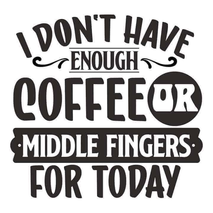 Not Enough Coffee Decal