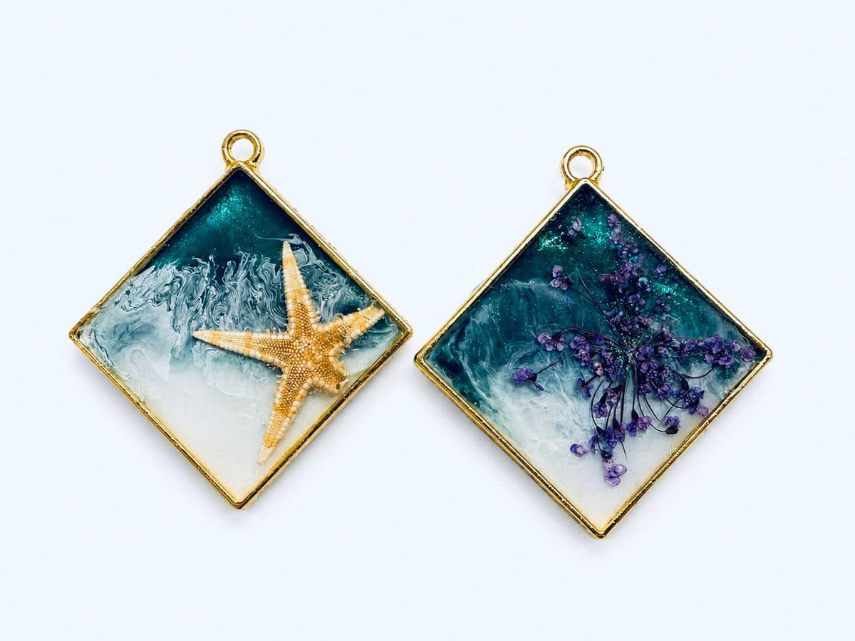 Hand Crafted Ocean Pendant