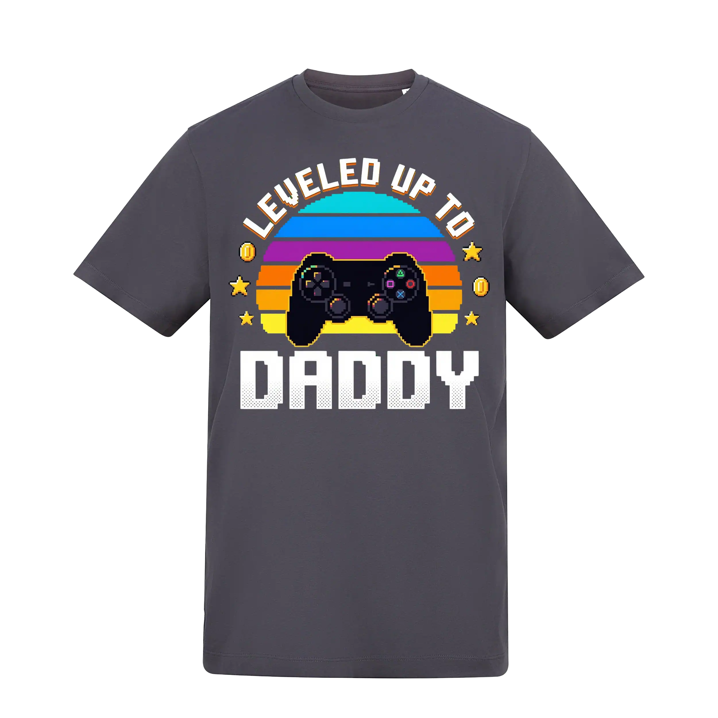 Levelled Up Daddy Gaming Shirt