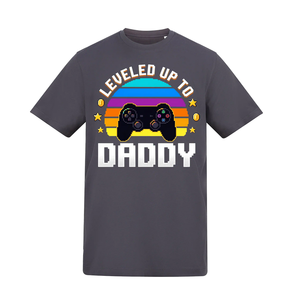 Levelled Up Daddy Gaming Shirt