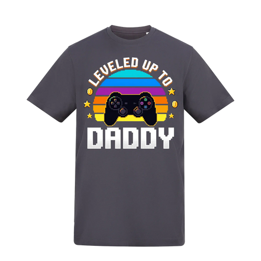 Levelled Up Daddy Gaming Shirt