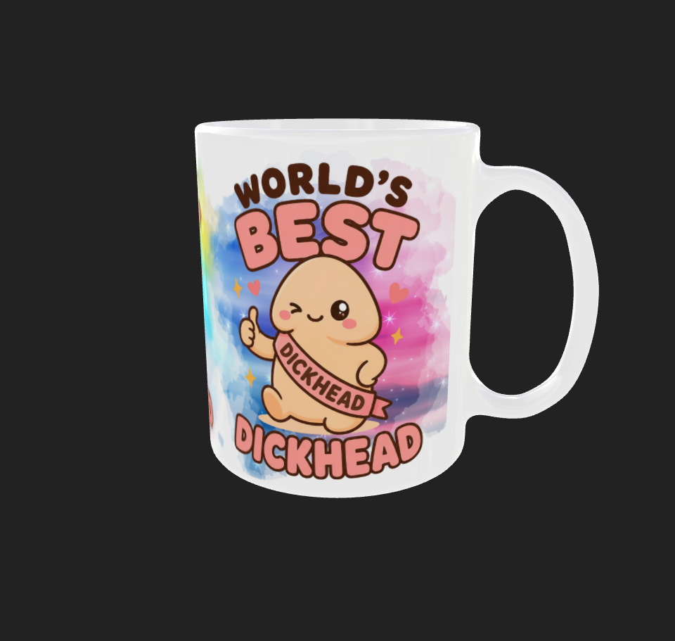 World's Best Dick Head Mug