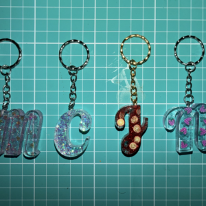 Custom Initial Keychain