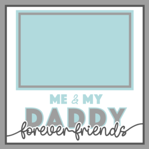 Me and My Daddy Shadow Box